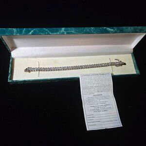 CZ by Suzanne Somers Sterling Silver Tennis Bracelet